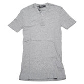 ドルチェアンドガッバーナ ヘンリーネック Tシャツ サイズ:48 グレー コットン メンズ DOLCE&GABBANA 【中古】