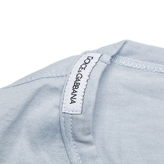 ドルチェアンドガッバーナ Tシャツ サイズ:48 ライトブルー コットン メンズ DOLCE&GABBANA 【中古】