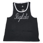 ドルチェアンドガッバーナ タンクトップ サイズ:52 ブラック グレー コットン レディース DOLCE&GABBANA 【中古】