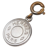 エルメス セリエ チャーム ペンダントトップ シルバー メタル レディース HERMES 【中古】