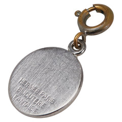 エルメス セリエ チャーム ペンダントトップ シルバー メタル レディース HERMES 【中古】