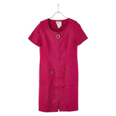 セリーヌ ワンピース サイズ:40 ピンク コットン レディース CELINE 【中古】