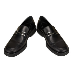 グッチ ジャッキー ホースビット ローファー サイズ:9D ブラック レザー メンズ GUCCI 【中古】