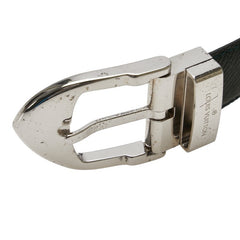 ルイ ヴィトン タイガ サンチュール クラシック ベルト 100/40 M6845 エピセア グリーン レザー メタル レディース LOUIS VUITTON 【中古】