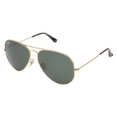 レイバン AVIATOR アビエーター ティアドロップ サングラス RB3025 ゴールド メタル プラスチック メンズ Ray-Ban 【中古】