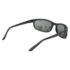 レイバン ロゴ サングラス RB2027 ブラック プラスチック レディース Ray-Ban 【中古】