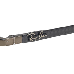 レイバン ロゴ サングラス ブラック ブルー プラスチック レディース Ray-Ban 【中古】