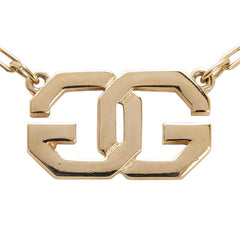 ジバンシー GGロゴ ネックレス ゴールド メッキ レディース Givenchy 【中古】