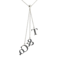 ティファニー T&Co. ロゴ ネックレス SV925 シルバー レディース TIFFANY&Co. 【中古】
