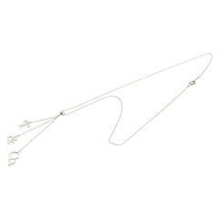 ティファニー T&Co. ロゴ ネックレス SV925 シルバー レディース TIFFANY&Co. 【中古】