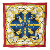 エルメス カレ90 GRANDE TENUE 馬の礼装 スカーフ レッド マルチカラー レディース HERMES 【中古】