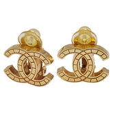 シャネル ココマーク イヤリング ゴールド メッキ レディース CHANEL 【中古】