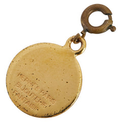 エルメス セリエ チャーム ペンダントトップ ゴールド メッキ レディース HERMES 【中古】