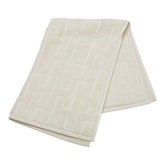 エルメス タオル クリーム ホワイト コットン レディース HERMES 【中古】