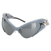 ジェントルモンスター BOLDコレクション BREE サングラス グレー プラスチック レディース 【中古】