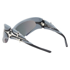 ジェントルモンスター BOLDコレクション BREE サングラス グレー プラスチック レディース 【中古】