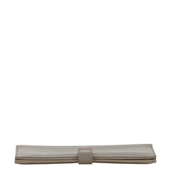 サンローラン サックドジュール 長財布 504981 グレー レザー レディース SAINT LAURENT 中古