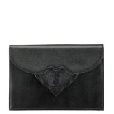 サンローラン クラッチバッグ セカンドバッグ ブラック レザー レディース SAINT LAURENT 【中古】