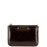 ルイ ヴィトン モノグラム ヴェルニ ポシェット クレNM コインケース 小銭入れ M93557 アマラント パープル パテントレザー レディース LOUIS VUITTON 【中古】