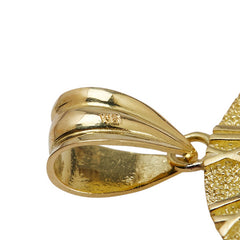 K24 ゴールド K18YG イエローゴールド エリザベス2世 ツバルホース3ドル金貨 1/25OZ ペンダントトップ レディース 【中古】