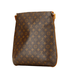 ルイ ヴィトン モノグラム ミュゼット ショルダーバッグ M51256 ブラウン PVC レザー レディース LOUIS VUITTON 【中古】
