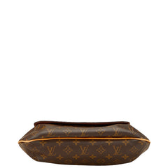 ルイ ヴィトン モノグラム ミュゼット ショルダーバッグ M51256 ブラウン PVC レザー レディース LOUIS VUITTON 【中古】