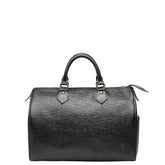 ルイ ヴィトン エピ スピーディ30 ミニボストンバッグ ハンドバッグ M43002 ノワール ブラック レザー レディース LOUIS VUITTON 【中古】