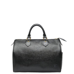 ルイ ヴィトン エピ スピーディ30 ミニボストンバッグ ハンドバッグ M43002 ノワール ブラック レザー レディース LOUIS VUITTON 【中古】