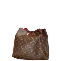 ルイ ヴィトン モノグラム ネオノエ ショルダーバッグ M44021 ブラウン コクリコ PVC レザー レディース LOUIS VUITTON 【中古】