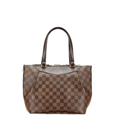 ルイ ヴィトン ダミエ ウェストミンスターPM ハンドバッグ N41102 ブラウン PVC レザー レディース LOUIS VUITTON 【中古】