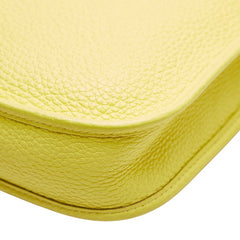 エルメス エヴリンTPM ショルダーバッグ ライム シルバー金具 トリヨンクレマンス レディース HERMES 【中古】