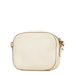 ステラマッカートニー アルター パンチングロゴ 斜め掛け ミニショルダーバッグ カメラバッグ アイボリー ベージュ ポリエステル レディース Stella McCartney 【中古】