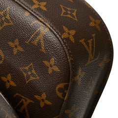 ルイ ヴィトン モノグラム サンクルー24 ショルダーバッグ M51242 ブラウン PVC レザー レディース LOUIS VUITTON 【中古】