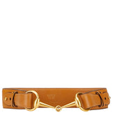 グッチ ホースビット ベルト サイズ:65 26 037 194 0813 ブラウン レザー レディース GUCCI 【中古】