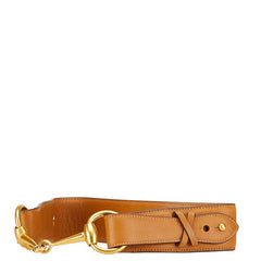 グッチ ホースビット ベルト サイズ:65 26 037 194 0813 ブラウン レザー レディース GUCCI 【中古】