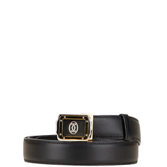 カルティエ ベルト サイズ:110 43 ブラック レザー メンズ CARTIER 【中古】