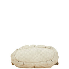 グッチ グッチシマ スーキー ハンドバッグ 247902 アイボリー レザー レディース GUCCI 【中古】