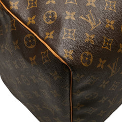 ルイ ヴィトン モノグラム キーポル60 ボストンバッグ トラベルバッグ M41422 ブラウン PVC レザー レディース LOUIS VUITTON 【中古】