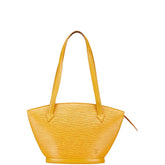 ルイ ヴィトン エピ サンジャック ショッピング ワンショルダーバッグ トートバッグ M52269 タッシリイエロー レザー レディース LOUIS VUITTON 【中古】