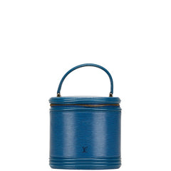 ルイ ヴィトン エピ カンヌ バニティバッグ M48035 トレドブルー レザー レディース LOUIS VUITTON 【中古】