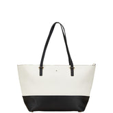 ケイトスペード トートバッグ ショルダーバッグ ホワイト ブラック レザー レディース Kate Spade 【中古】