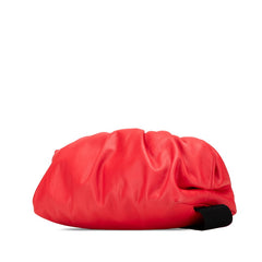 ボッテガヴェネタ ザ ポーチ ボディバッグ レッド ブラック レザー レディース BOTTEGAVENETA 【中古】