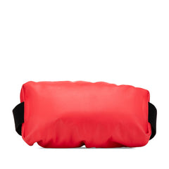 ボッテガヴェネタ ザ ポーチ ボディバッグ レッド ブラック レザー レディース BOTTEGAVENETA 【中古】