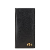 グッチ GGマーモント 長財布 428740 ブラック レザー レディース GUCCI 【中古】