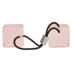 ルイ ヴィトン ヘアキューブ アンクルージョン ヘアアクセサリー ヘアゴム ピンク プラスチック レディース LOUIS VUITTON 【中古】