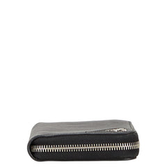 プラダ 三角ロゴプレート 長財布 ブラック サフィアーノレザー レディース PRADA 【中古】