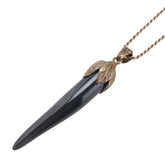 ドルチェアンドガッバーナ コルノ ネックレス シルバー ブラック プラスチック SV925 シルバー レディース DOLCE&GABBANA 【中古】