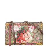 グッチ GGスプリーム ベンガルタイガー フラワー ショルダーバッグ 454111 ベージュ ブラウン マルチカラー PVC レザー レディース GUCCI 【中古】