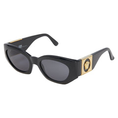 ヴェルサーチェ メデューサ サングラス MOD420/C ブラック プラスチック レディース VERSACE 【中古】