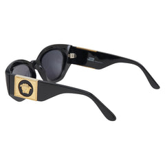 ヴェルサーチェ メデューサ サングラス MOD420/C ブラック プラスチック レディース VERSACE 【中古】